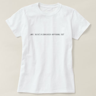 ただの食べ物目当てです (ライト) Tシャツ