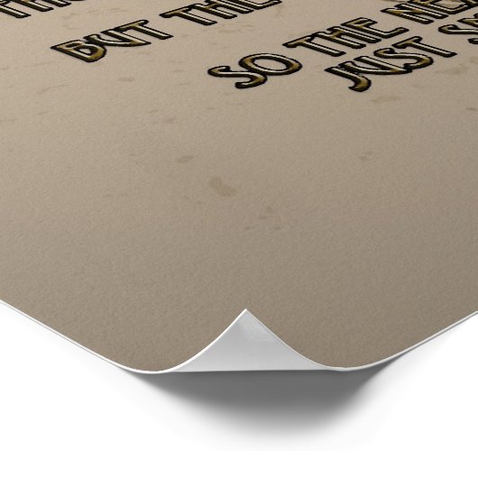 ただの馬 ポスター (角)