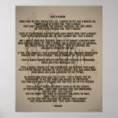 ただの馬 ポスター (正面)