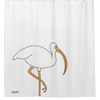 ただの鳥 シャワーカーテン