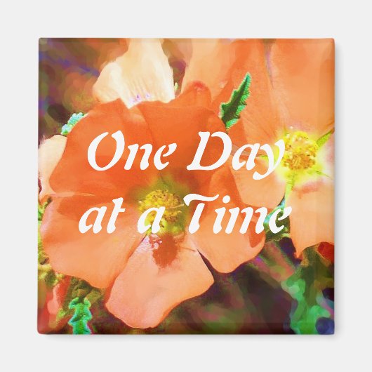 ただの「雑草」オダット マグネット (正面)