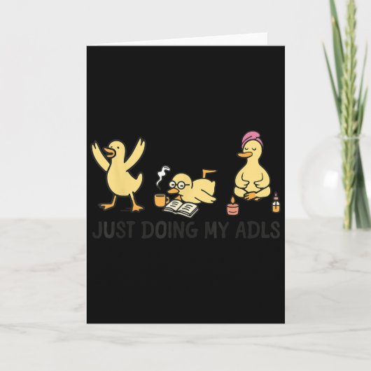 ただのADL - シリ―なゴース 作業療法士 カード (正面)