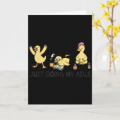 ただのADL - シリ―なゴース 作業療法士 カード (黄色い花)