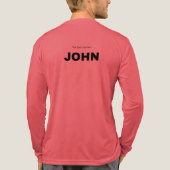 ただのJOHNではない トライブレンドＴシャツ (背面)
