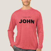 ただのJOHNではない トライブレンドＴシャツ (正面)