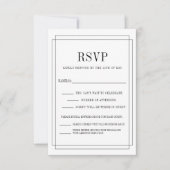 ただひたすら愛してる 出欠カード (正面)