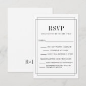 ただひたすら愛してる 出欠カード (正面/裏面)