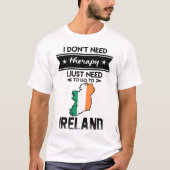ただアイルランドに行かねばならない Tシャツ (正面)
