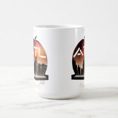ただアトランタピーチー コーヒーマグカップ (中央)