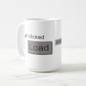 ただクリック負荷 コーヒーマグカップ (正面左)