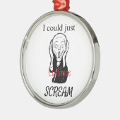 ただサンダーを叫ぶことができる_Cove メタルオーナメント (左)