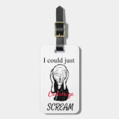 ただサンダーを叫ぶことができる_Cove ラゲッジタグ (正面縦)