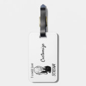 ただサンダーを叫ぶことができる_Cove ラゲッジタグ (裏面縦)