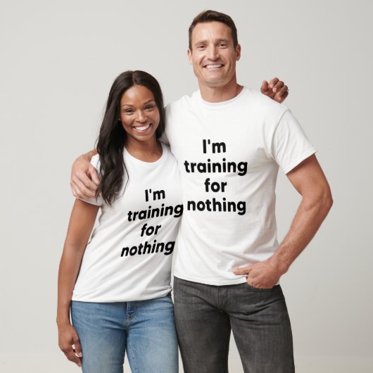 ただトレーニングしてる Tシャツ (ユニセックス)