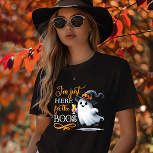 ただハロウィンのお化けのために来ただけ Halloween トライブレンドTシャツ