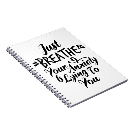 ただ不安を抱えてノートに嘘をついている ノートブック (右側)