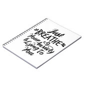 ただ不安を抱えてノートに嘘をついている ノートブック (左側)