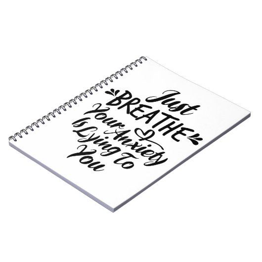 ただ不安を抱えてノートに嘘をついている ノートブック (左側)