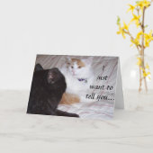 ただ伝えたい、愛してる カード (黄色い花)