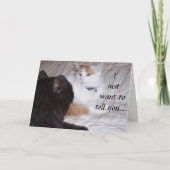 ただ伝えたい、愛してる カード (正面)