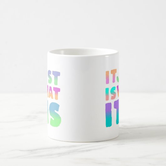 ただ何だ |おもしろい引用文 コーヒーマグカップ (中央)