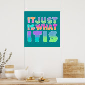 ただ何だ |おもしろい引用文 ポスター (キッチン)