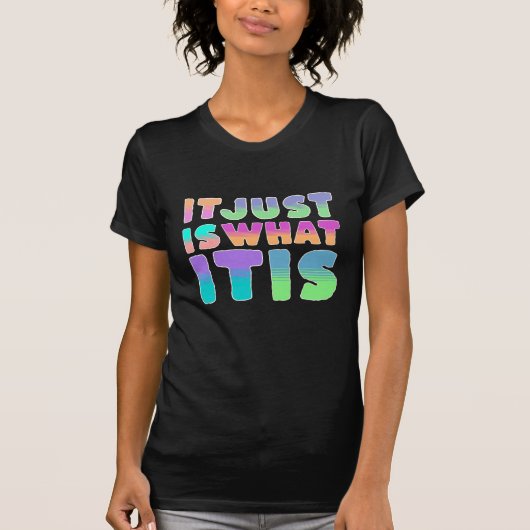 ただ何だ |おもしろい引用文 Tシャツ (正面)