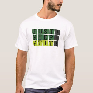ただ保スタイルやる気を起こさせる Tシャツ