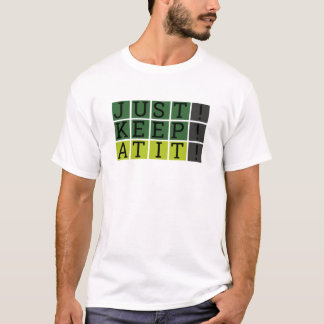 ただ保スタイルやる気を起こさせる Tシャツ