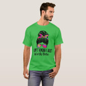 ただ働きです、詳しくは知りません 面白い皮肉な言葉 Tシャツ (正面フル)