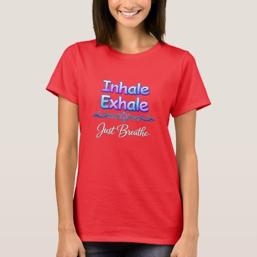 ただ呼吸する Tシャツ (正面)