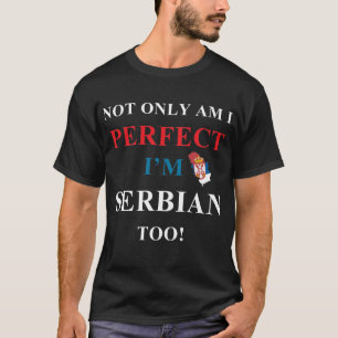 ただ完成するため、セルビア人 Tシャツ