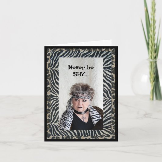 ただ幸せである カード (正面)