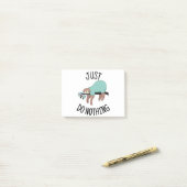 ただ怠ける ポストイット (デスク上)