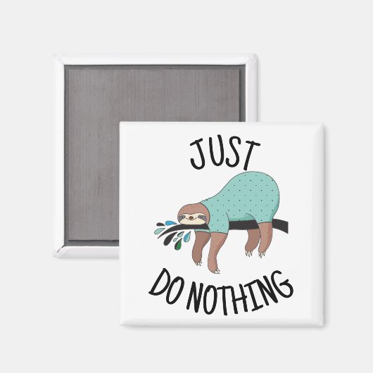 ただ怠ける マグネット (正面/裏面)