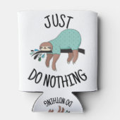 ただ怠ける 缶クーラー (裏面)