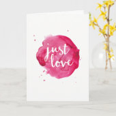 ただ愛を込めたグリーティングカード カード (黄色い花)