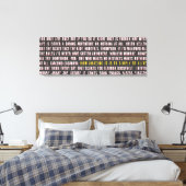 ただ生きているだけで、どれほど驚くべきことか キャンバスプリント (インサイチュ (寝室))