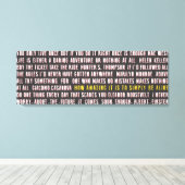 ただ生きているだけで、どれほど驚くべきことか キャンバスプリント (インサイチュ (ウッドフロア))