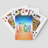 ただ笑う トランプ (裏面)