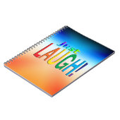 ただ笑う ノートブック (左側)