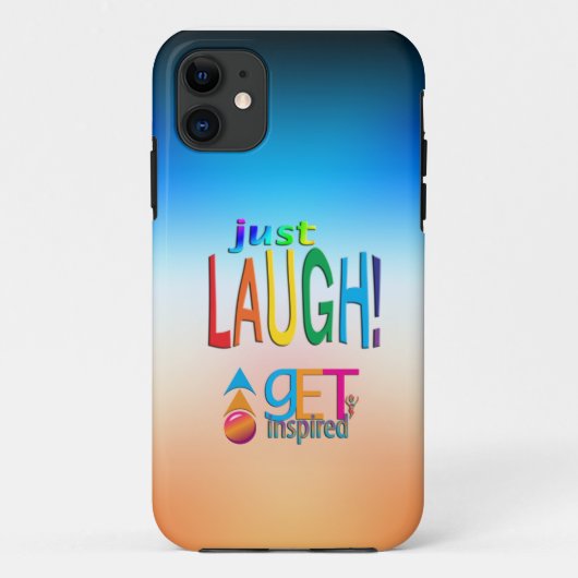 ただ笑う Case-Mate iPhoneケース (裏面)