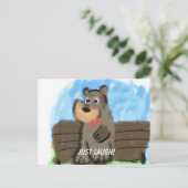 ただ笑って ポストカード (スタンド正面)