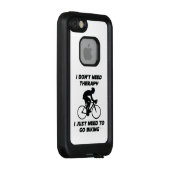 ただ自転車に乗りたいTシャツ LifeProof iPhoneケース (裏面/右)