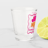 ただ酔った レトロ 酔った愛 独身最後の女友達パーティー ショットグラス (左)