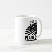ただ飛行機好きなだけ コーヒーマグカップ (正面右)