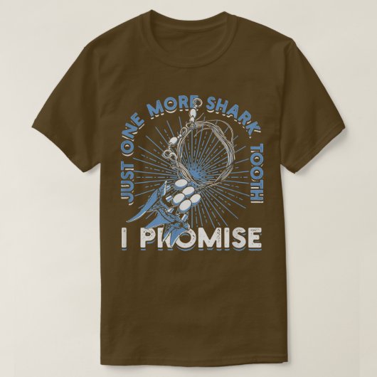 ただ1つシャーク歯I約束サーフィン492 Tシャツ (デザイン正面)