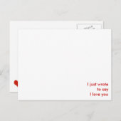 ただ『愛してる』と言うだけで ポストカード (正面/裏面)