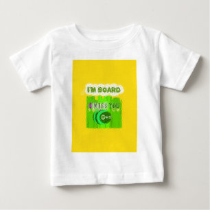 ただ 笑えるほど あなたが恋しい 暇なんだ ベビーTシャツ