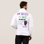 ただLAMESはオーバープリントのTシャツを嫌う パーカ (裏面フル)